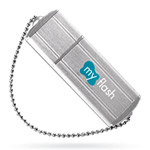 USB ����-���� - A-Data PD4 Small Silver - 2Gb