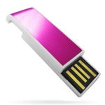 USB ����-���� - Digma Slyd Pink&White - 2Gb